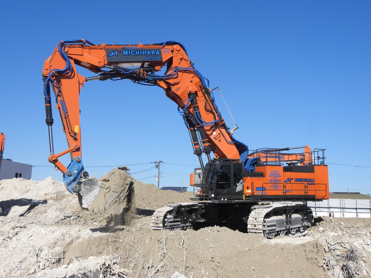 ZX1800K-3 株式会社道原建設特別仕様機