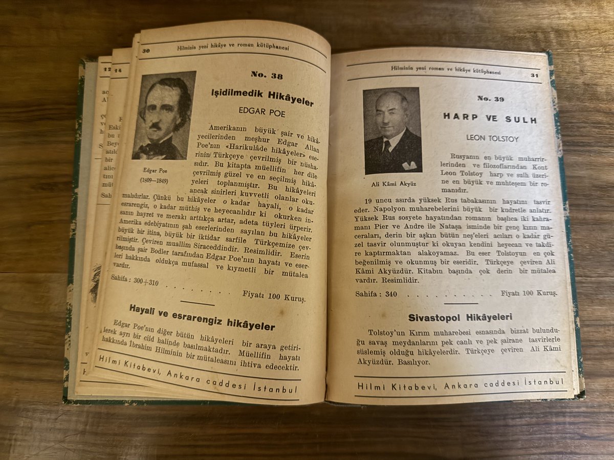 şöyle bir katalog görüp aldım. laf ebeliğine, cicim üslup boğuculuğuna, star fotoculuğuna bulaşmadan seri, meselesi olan, üstelik müelliflerin hayat fışkıran suretleriyle. kitap gibi okuyorum, hatta sondan başa da dönülüyor.
