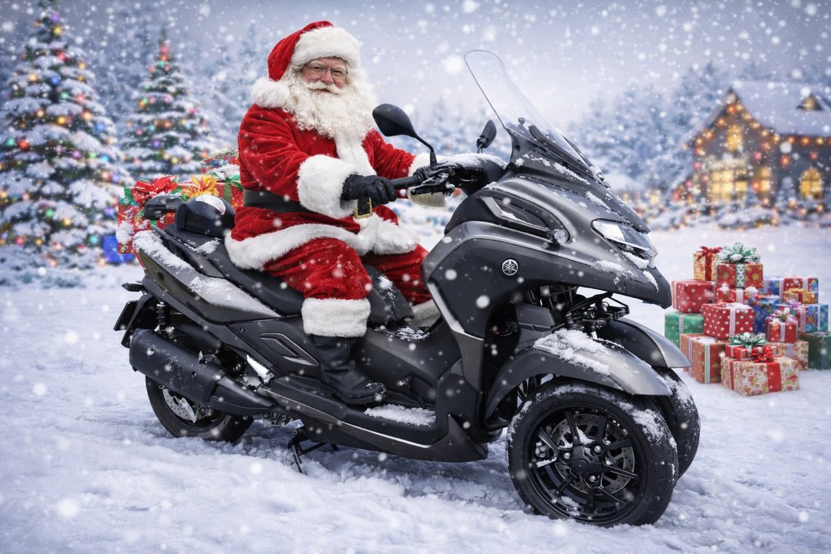 #Xmas #YAMAHA Tricity 300