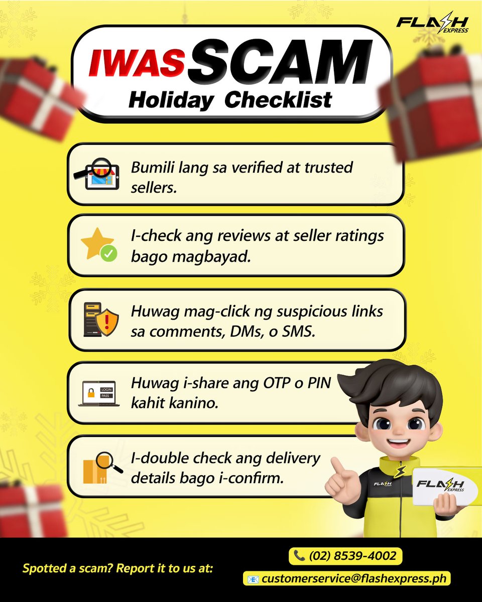 Flash Express Philippines tweet media
