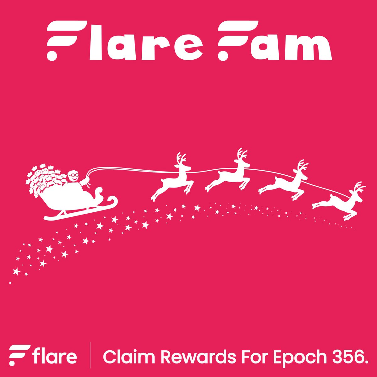 BrukerikkenavnJ's tweet photo. Claim your rewards for Epoch 356, #FlareFam! ☀️☀️☀️
Have a great week and a Merry Christmas in a few days 🎄🎅
Thanks for making my X feed so much fun this past year!👊😄

#FlareNetwork #FlareScandinavia #FTSO $FLR #Rewards https://t.co/mjKqOnrb7Y