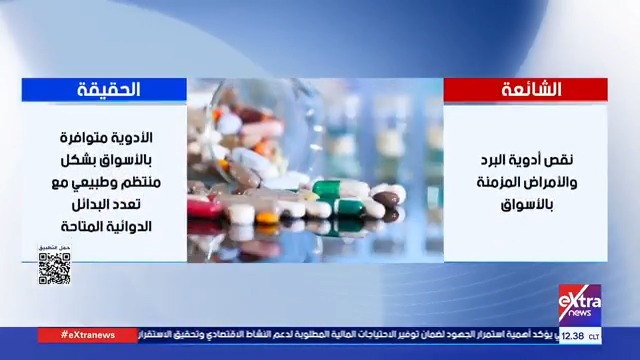 المركز الإعلامي لمجلس الوزراء ينفي ما تردد حول نقص أدوية البرد والأمراض المزمنة #حور_محمد 