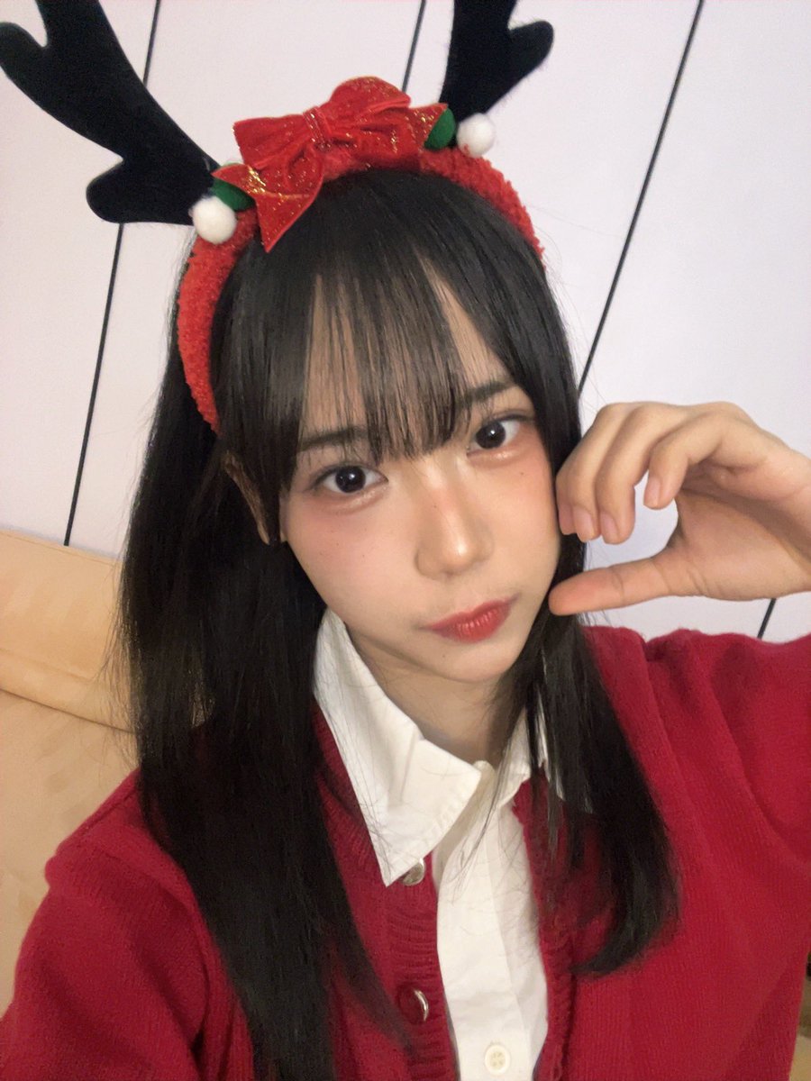AR_LanaJKT48's tweet image. Makasihh buat vc hari ini!!, aku jadii rudolf hehe, Selalu seru banget bisa ngobrol bareng kalian, Seeu selanjutnyaa yaa, 🥺🫎♥️ 
P CHECK IG😡