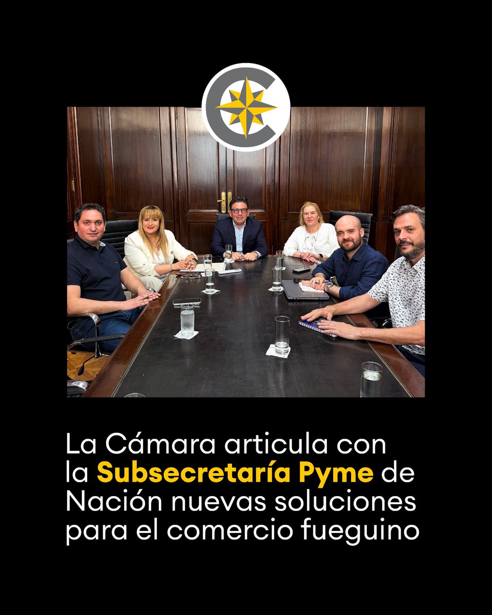 CCAEUSHTDF's tweet image. La Cámara de Comercio articula con la Subsecretaria Pyme de Nación nuevas soluciones para el comercio fueguino🔗 acortar.link/vVa9Yh