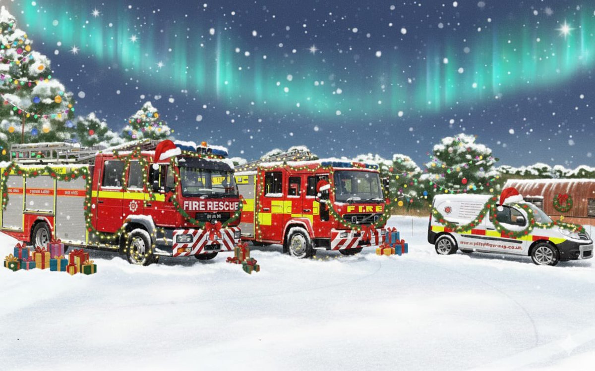 phireflyfire's tweet photo. We’d like to wish all of our clients, followers and crew a very Merry Christmas and a Happy New Year. We’ll be hitting the ground running back at our training venue in early January! 

#fire #fireservice #firefighter #CFBT #compartmentfirebehaviour #fireservicetraining https://t.co/LxIKqQCTSM