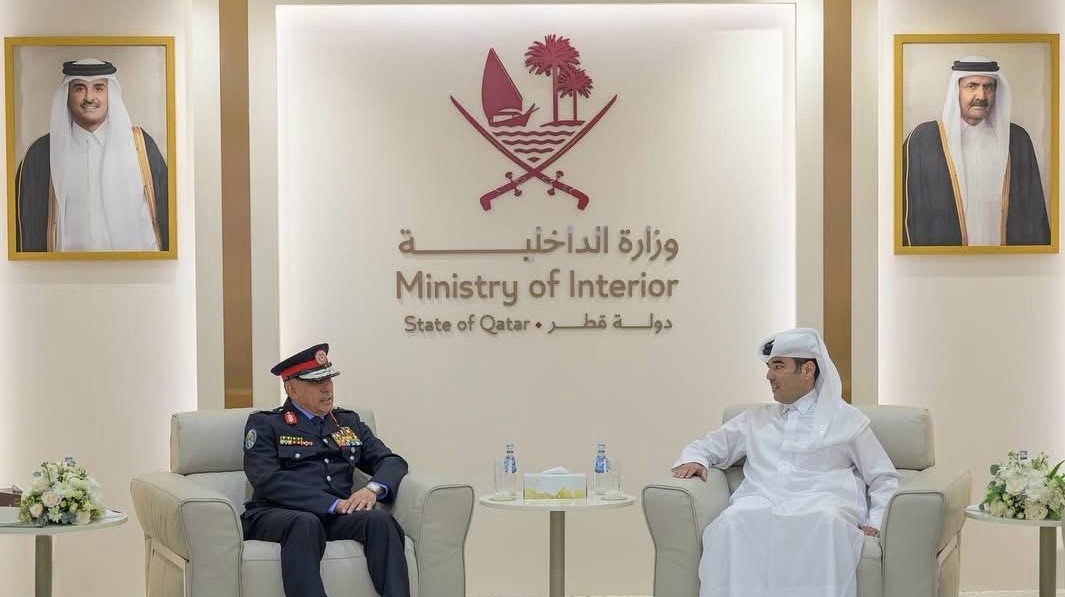 اللواء المعايطة يزور دولة قطر ويلتقي وكيل وزارة الداخلية #بترا 