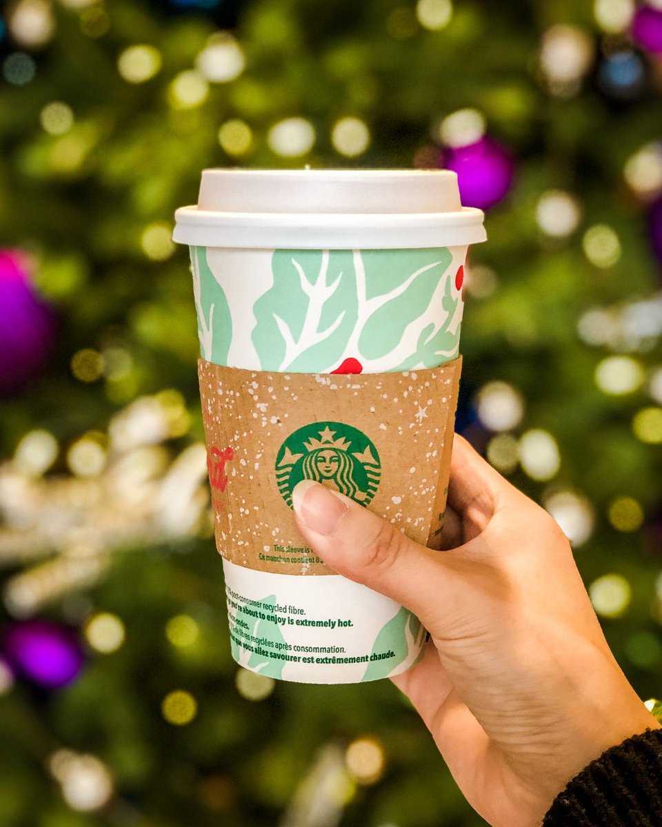 Tis the season for cozy cups and twinkly trees. Which holiday drink are you sipping on today? #SeasonalSips