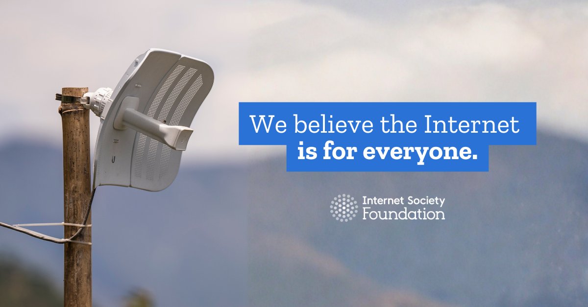 Internet Society Foundation tweet media