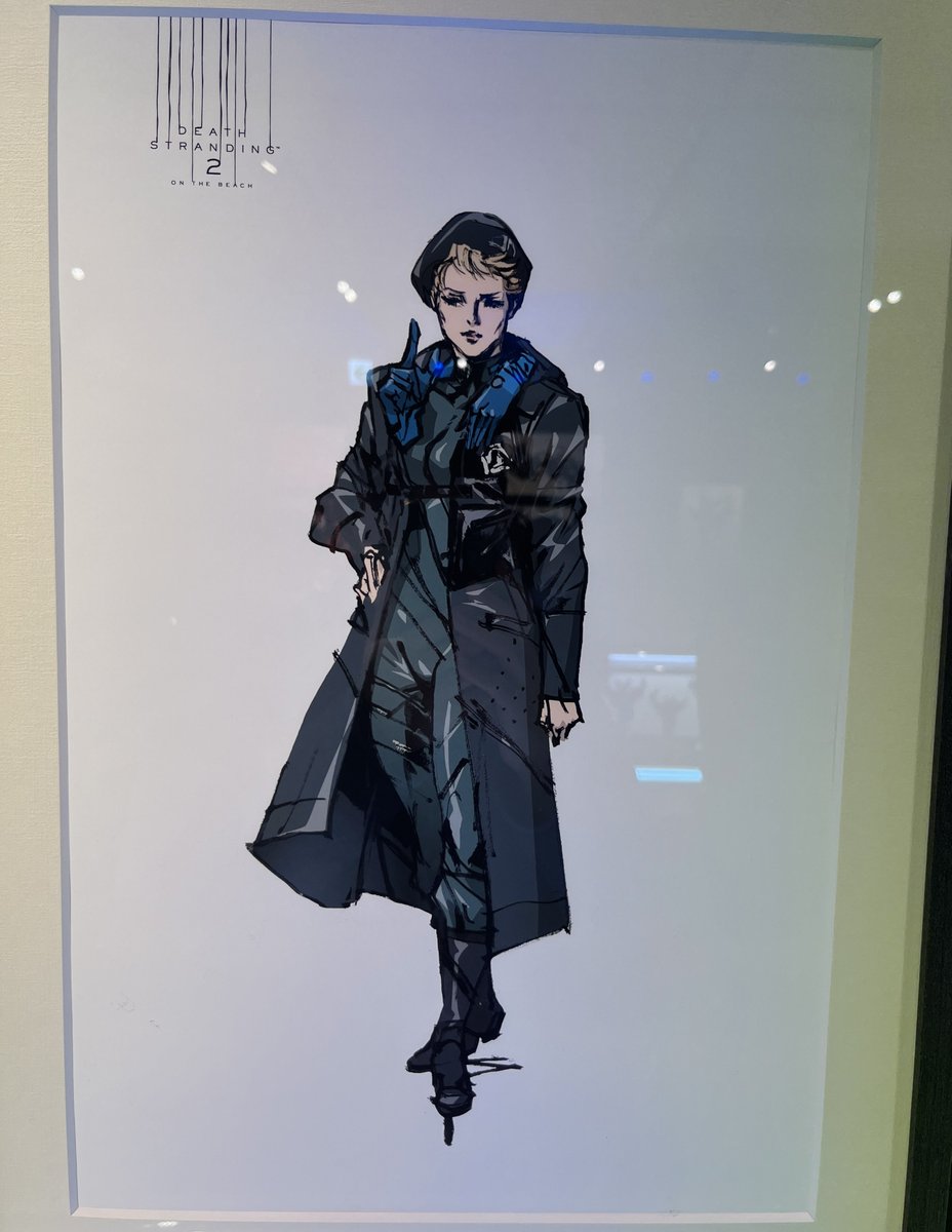 Genki_JPN's tweet image. Death Stranding 2 character artwork by Yoji Shinkawa! 🔥