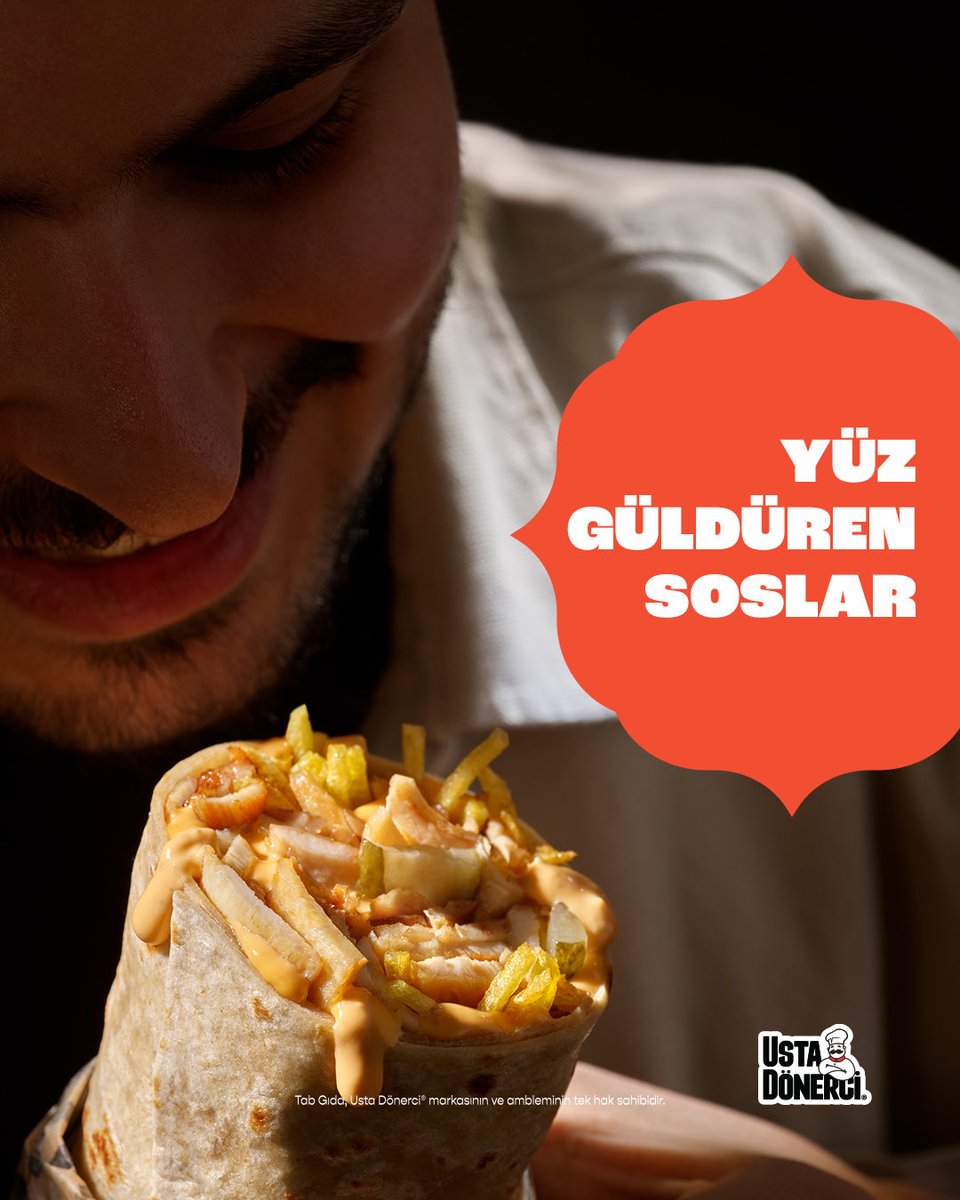 Tanıdık lezzetleri görünce bizim yüzümüzde oluşan o gülümseme:

#UstaDönerci