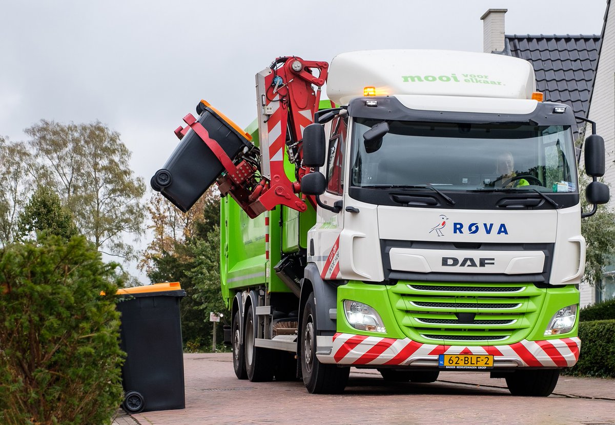 ROVA's tweet image. In de gemeente Urk worden op woensdag 31 januari geen afval en grondstoffen ingezameld. Het is dan Dankdag op Urk. De containers worden op een andere dag geleegd. 
obi41.nl/bde2rw3v