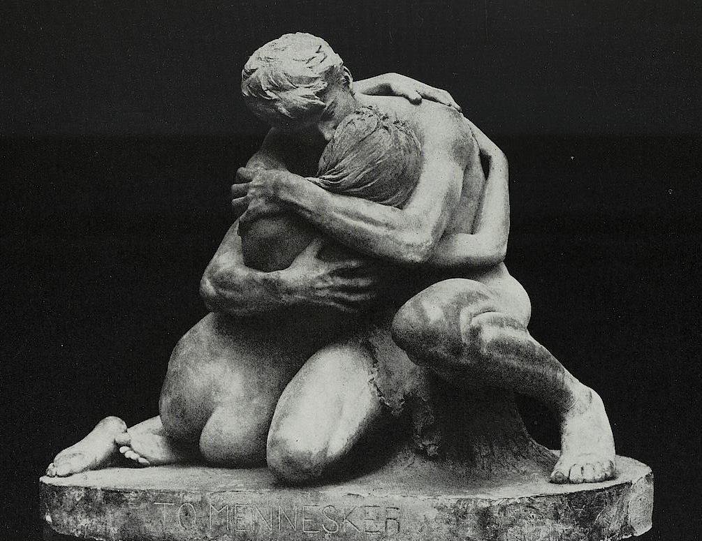 Stephan Sinding, To Mennesker, 1889