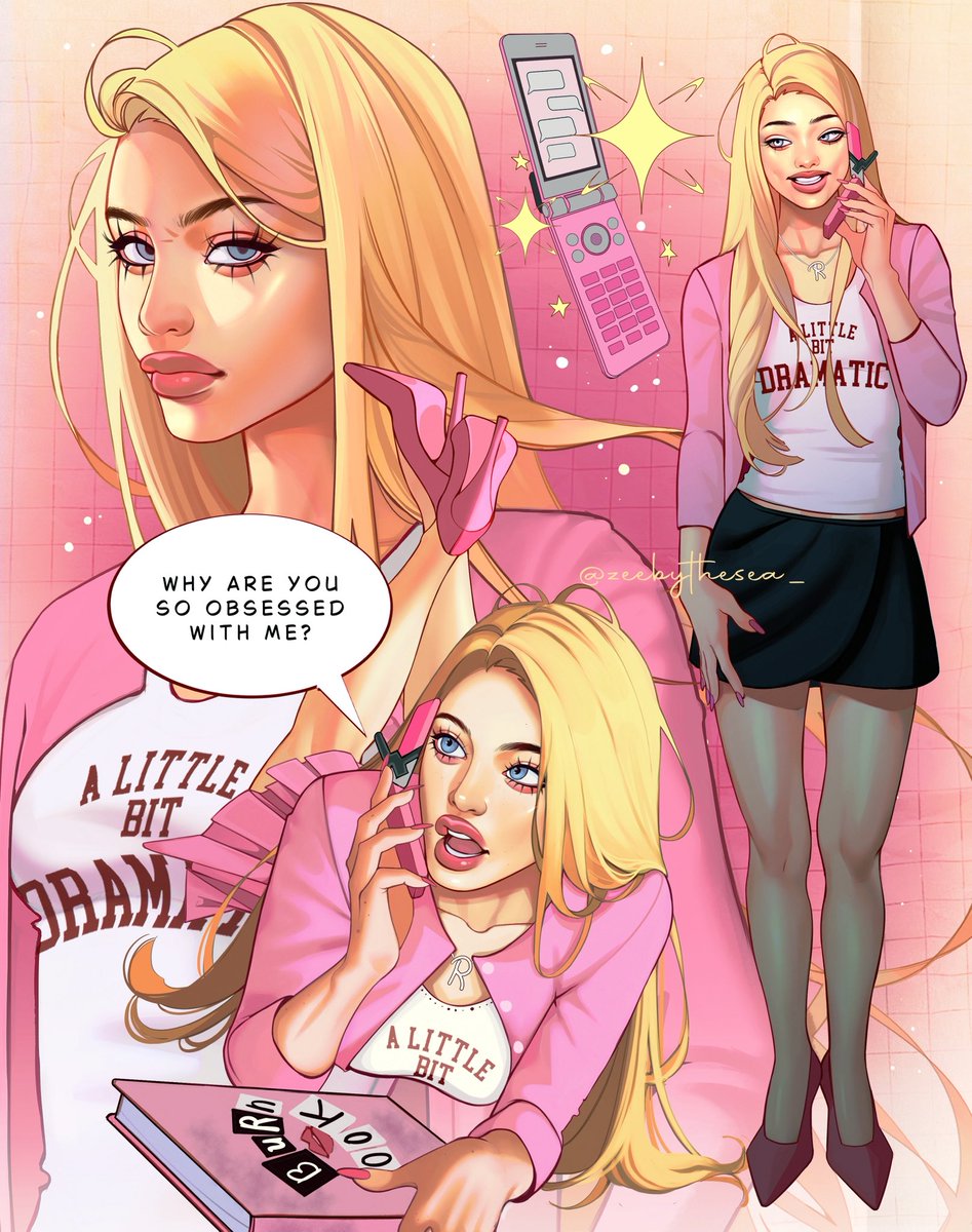 zeebythesea_'s tweet image. Regina George 💅 #MeanGirls