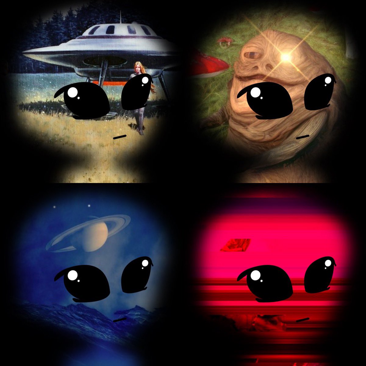 CryptoNunks's tweet photo. gm/ogs The Art of the Aura/s / #Nunks #NE01s #AlienArt #NeoPopArt Gaia 2/5D ∆©˚ https://t.co/AQRToyTy29