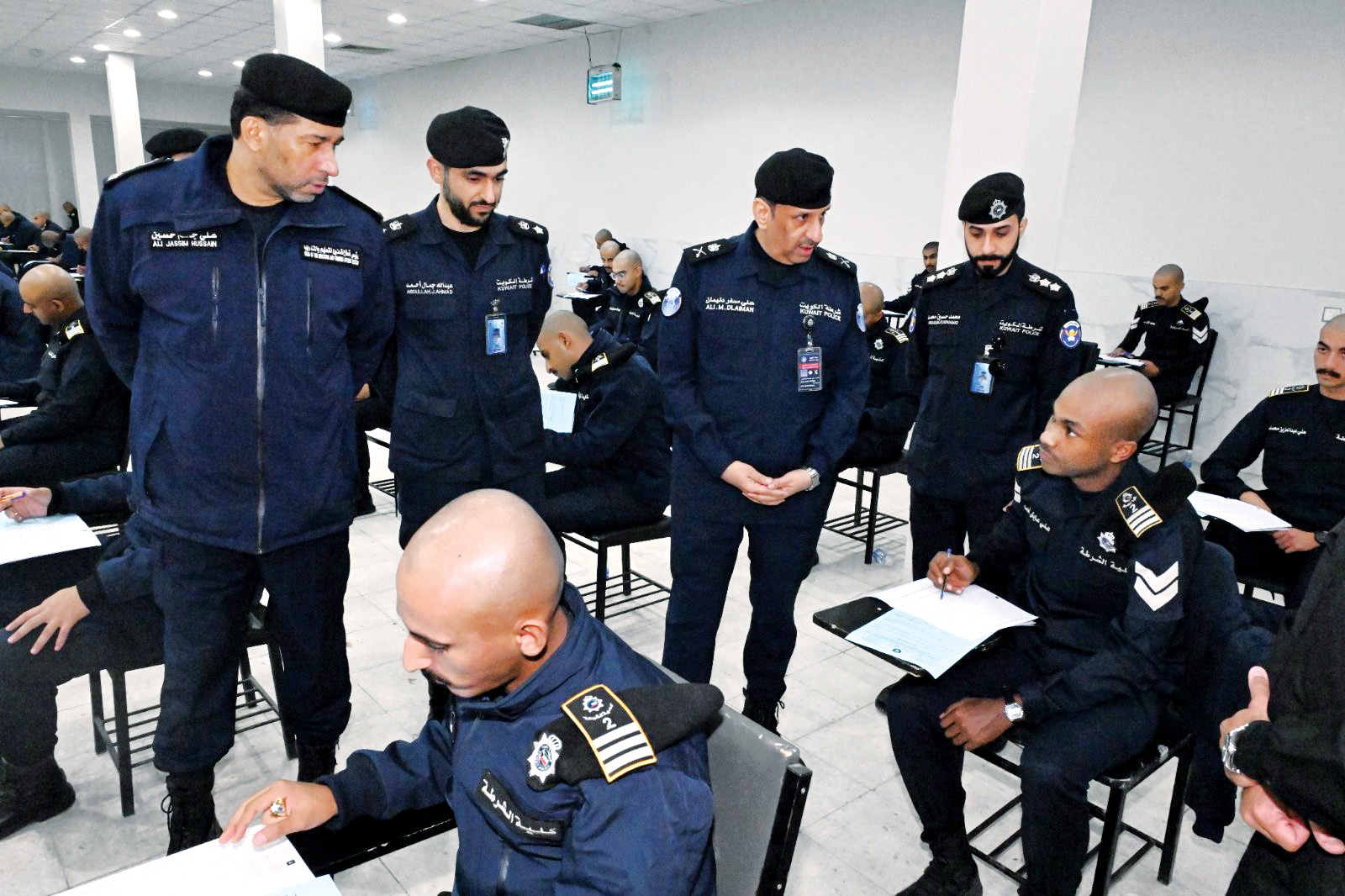 الداخلية: إعداد كوادر مؤهلة لحفظ أمن البلاد. اللواء العدواني تفقد أكاديمية سعد العبدالله 