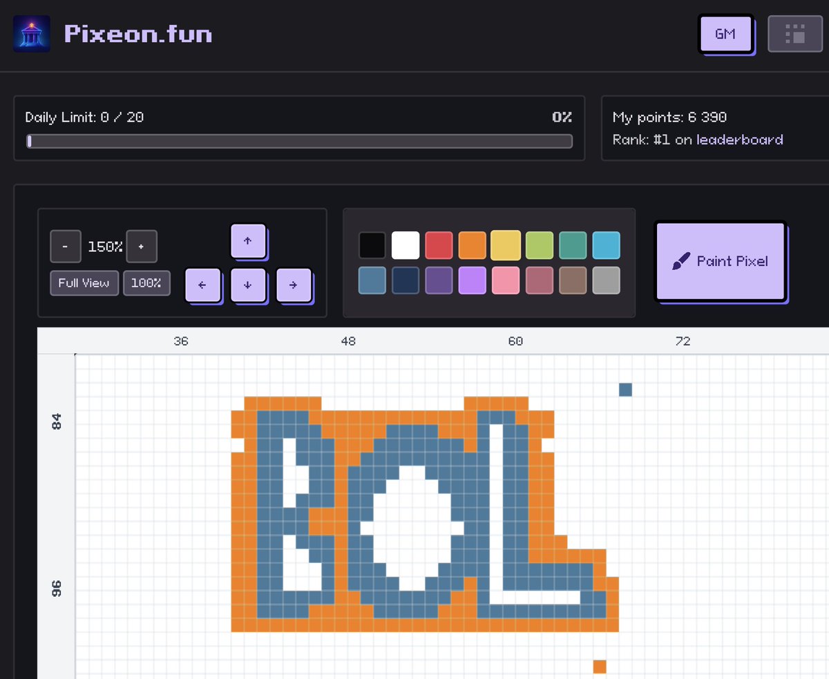 Pixeon.fun 🟦 🟪 tweet media