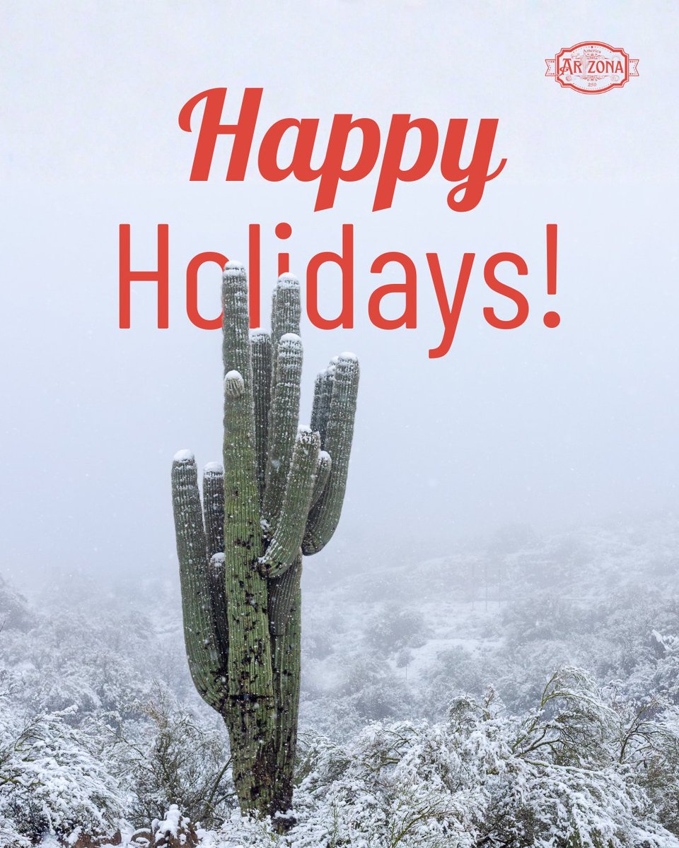 Happy Holidays! Wishing everyone a restful and cheerful season as we get one step closer to celebrating 250 years of American history. 🌟

#HappyHolidays #Arizona250