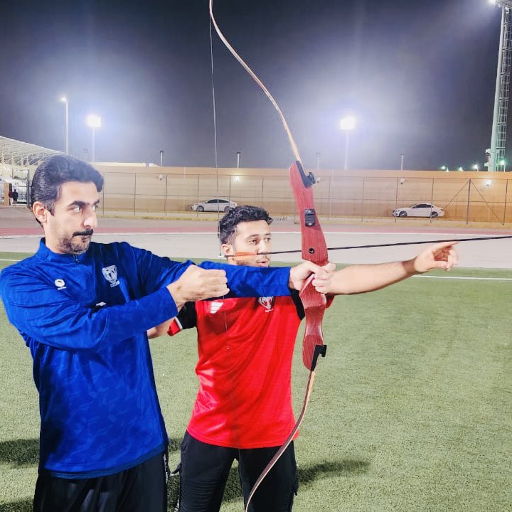 Hajer_Sports's tweet image. 🎯 || اليوم الثاني من برنامج الرياضة المجتمعية مهارات "رياضة السهام" ⏬️