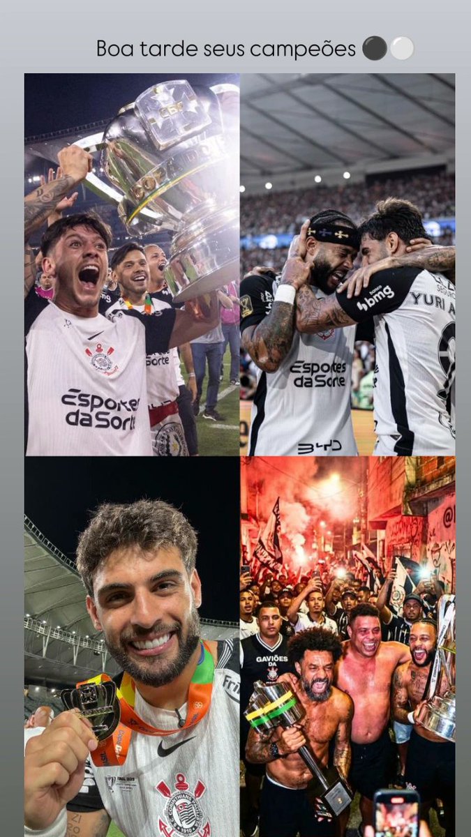 LUIZFER28724737's tweet photo. Boa tarde seus campeões ⚫⚪ https://t.co/FP5ppr4176
