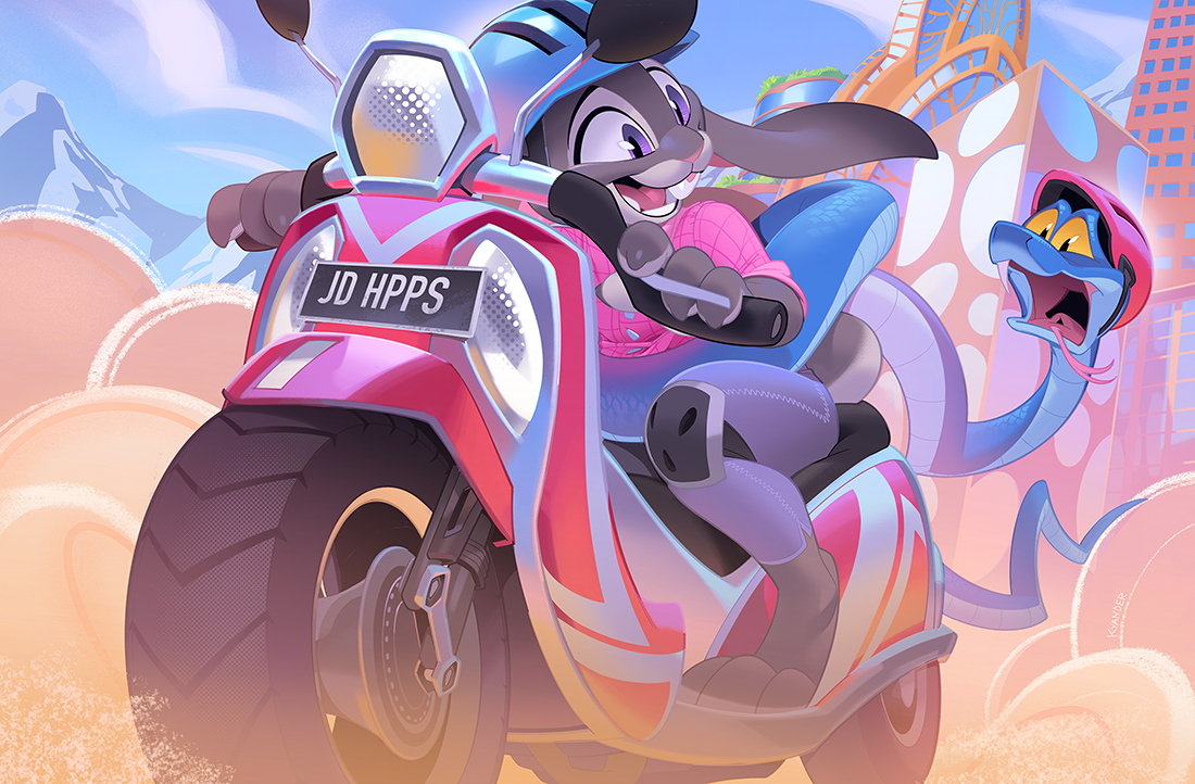 Judy, Gary and new adventures ahead! 
🐰🐍