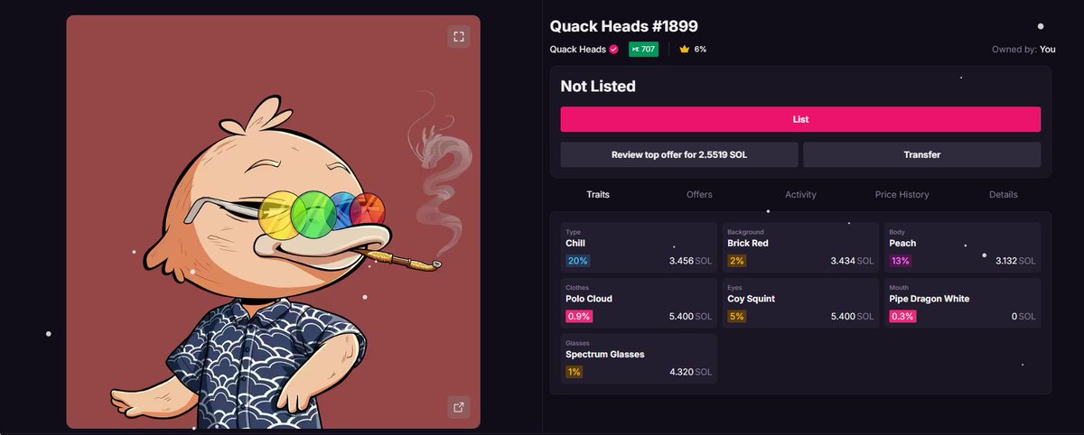 Quack heads nft now give mindshare on <a href="/wallchain/">Wallchain Quacks</a> 

This is