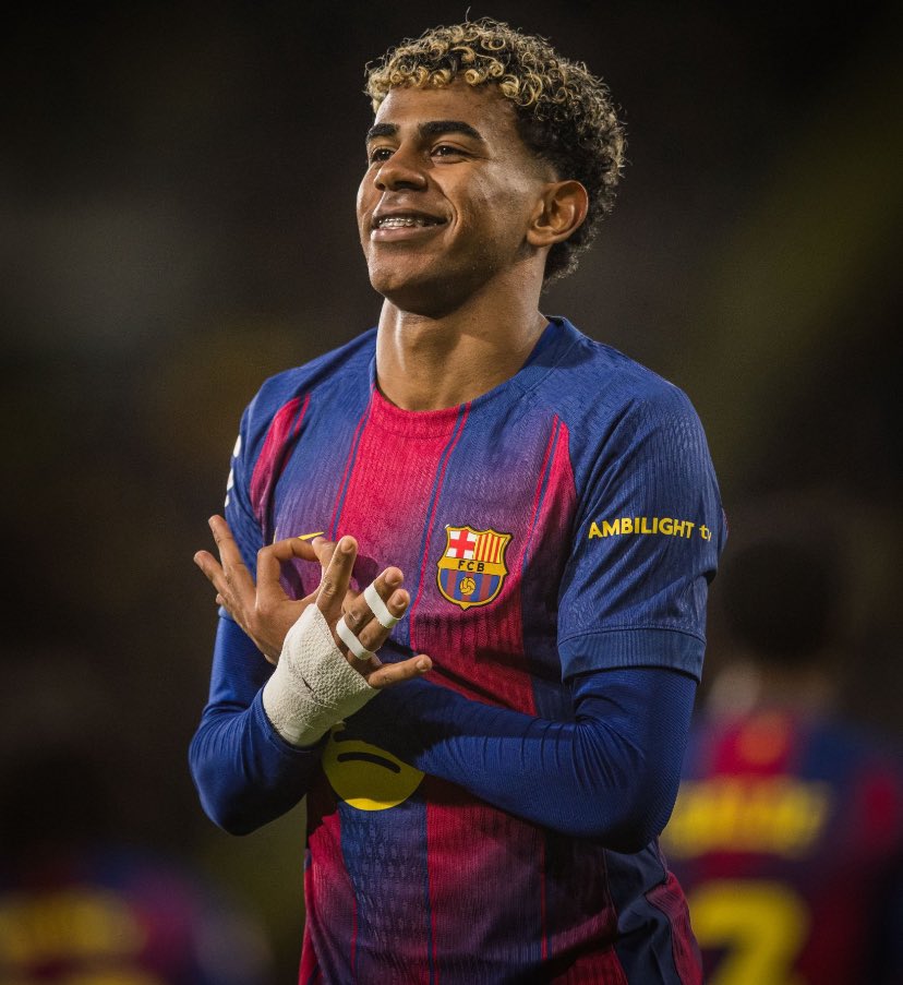 cule7m's tweet image. معلومة لفتت انتباهي 

في سنة 2025 لامين ساهم باهداف اكثر من ديمبيلي ورافينها 🤯