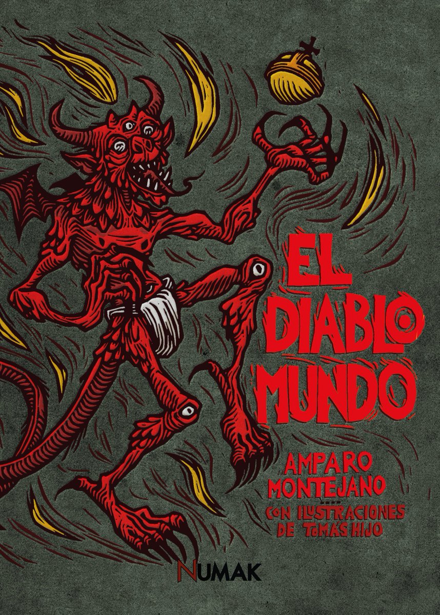 Inauguramos club de lectura y arrancamos con El Diablo Mundo de <a href="/AmparoMontejano/">Amparo Montejano</a> publicado por <a href="/NumakEdiciones/">Numak Ediciones</a> Para uniros a las dinámicas de este club, dirigido por <a href="/NabrendelK/">Diana Soriano</a>, sólo tenéis que uniros a nuestro grupo de Telegram. Abajo os dejo un par de enlaces 🔽