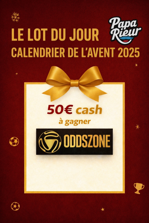 Papa_rieur's tweet image. 50€ a gagner 
Pour participer RT et follow @oddszone_fr 
Tirage demain soir (si je suis dispo lol ) sinon on va repousser un peu