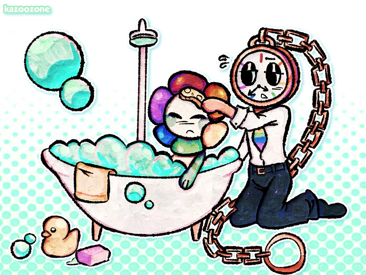 Scrub a dub dub bro #flowerhour