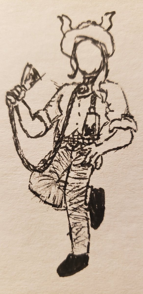 Gonna try drawing a bit more, here's a self portrait I did recently :)