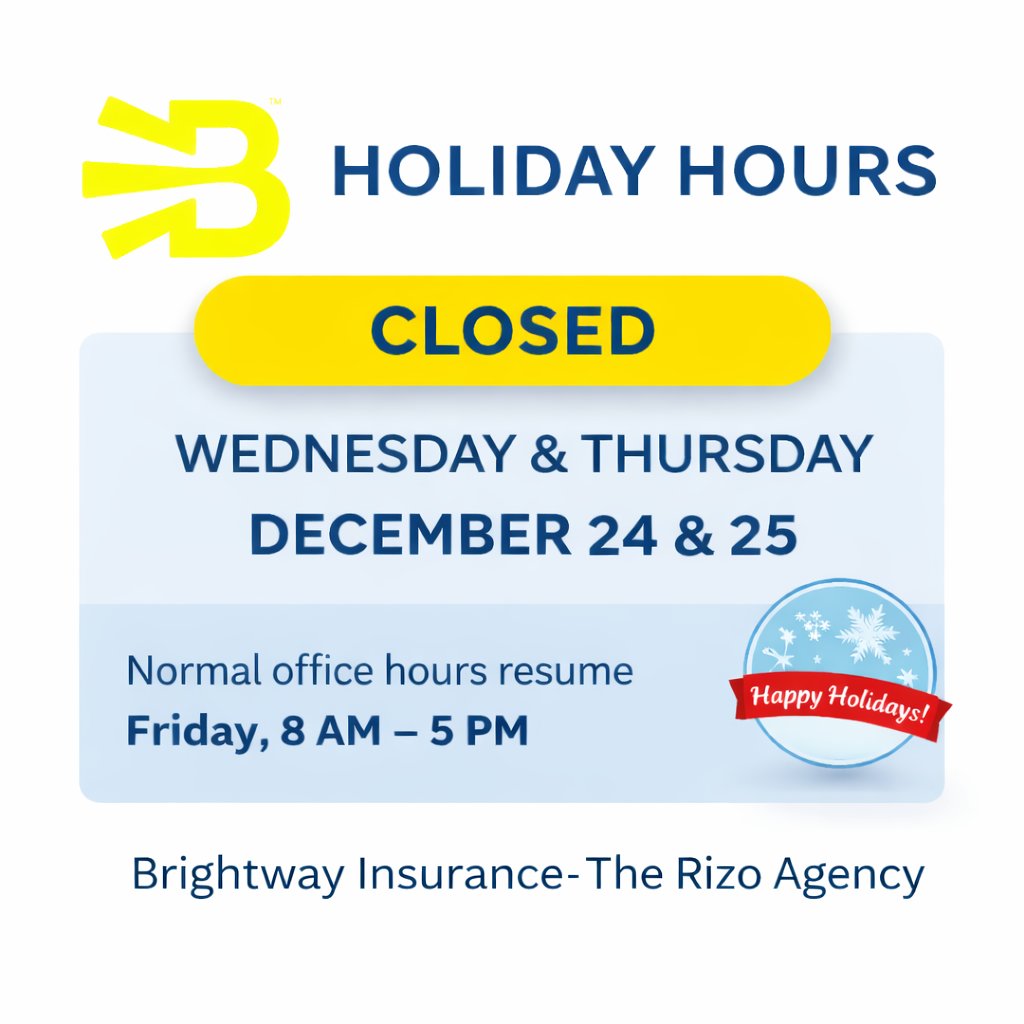 Holiday Hours 🎄
🗓️Closed 12/24–12/25
⏰Back Friday, 8 AM–5 PM
Happy Holidays! 🎅☃️