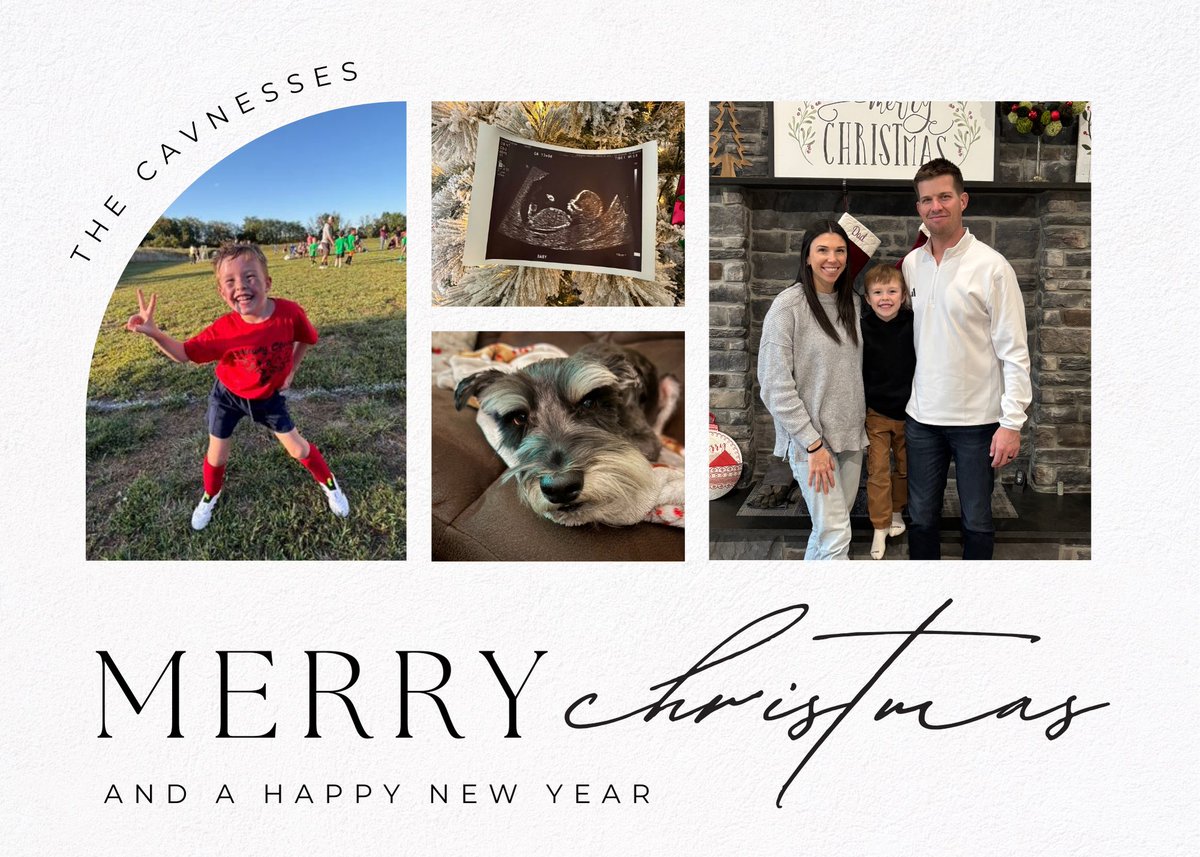 JohnCavness's tweet image. Happy Holidays!