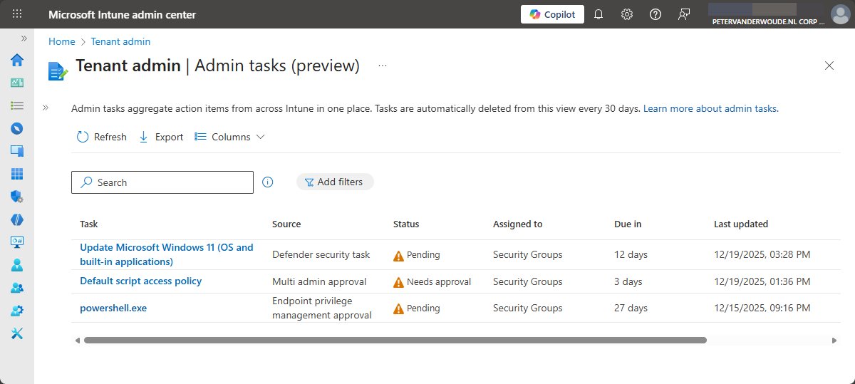 New blog post: Starting with admin tasks in Microsoft Intune
petervanderwoude.nl/post/starting-…
#MSIntune #Intune #EMS #AdminTasks