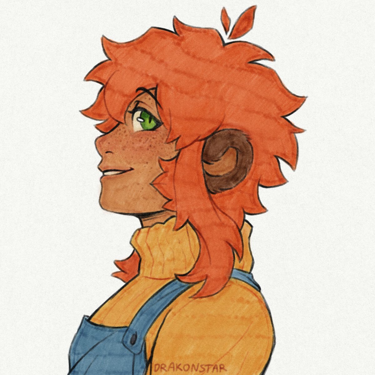 an art trade i did w/ my friend!

#arttwt #oc #illustration