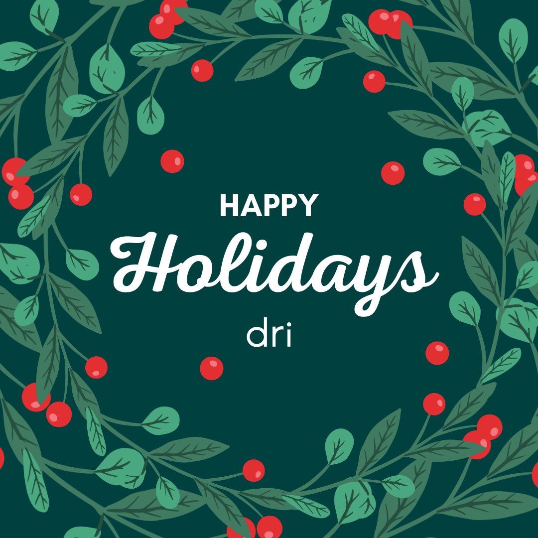 DRICommunity's tweet photo. DRI wishes you and yours a delightful holiday season. 

#DRIcommunity #Joy #Holidays2025 #Celebrate 

DRI is the largest bar association for civil defense attorneys and in-house counsel. https://t.co/eK67ylpwsh