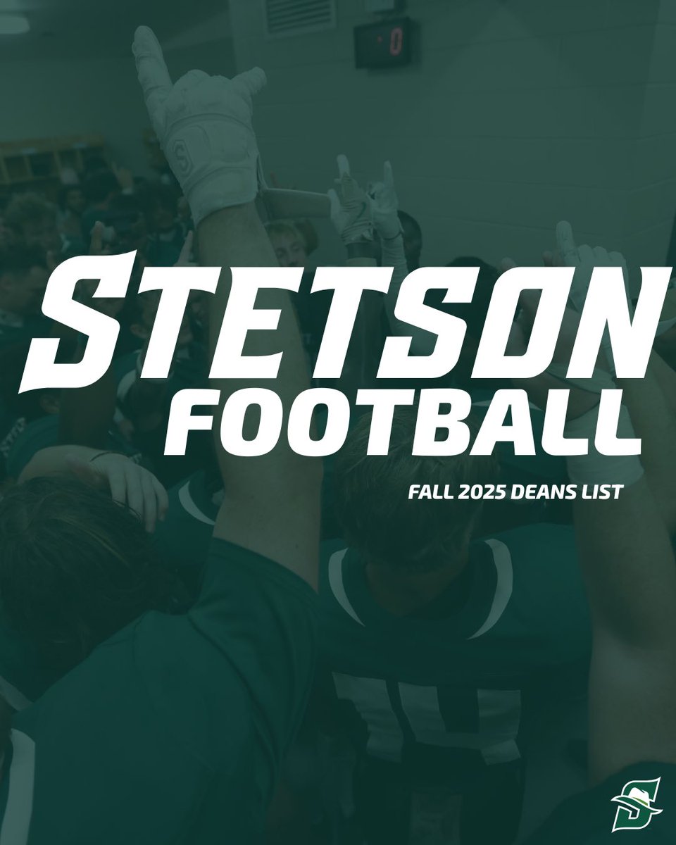 Stetson Football tweet media