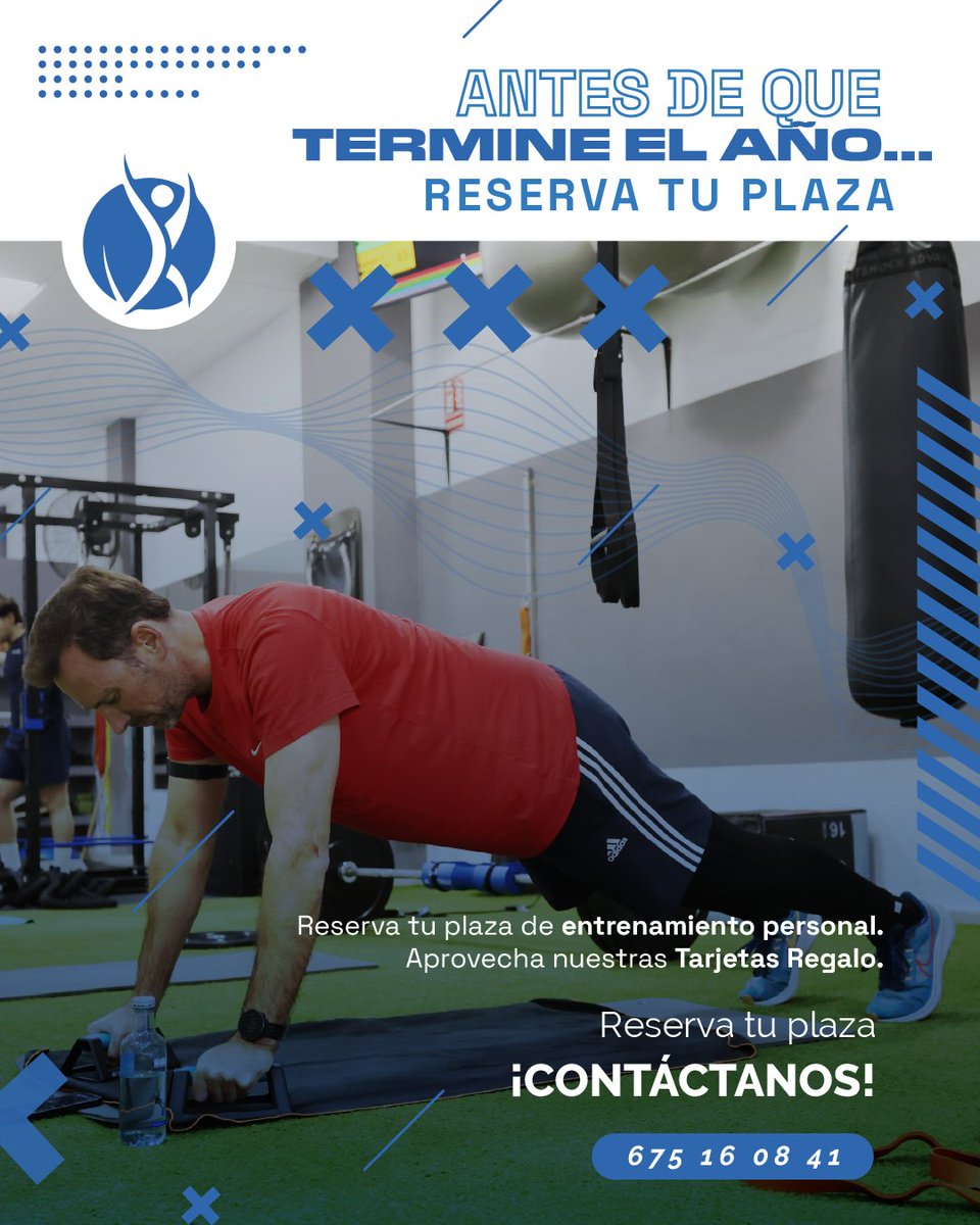Mabesport_'s tweet photo. Antes de que termine el año, aún estás a tiempo.
Reserva tu plaza de entrenamiento personal o aprovecha nuestras Tarjetas Regalo.
Empieza el nuevo año cuidando tu cuerpo desde el primer día. https://t.co/73SQrXx7AS
