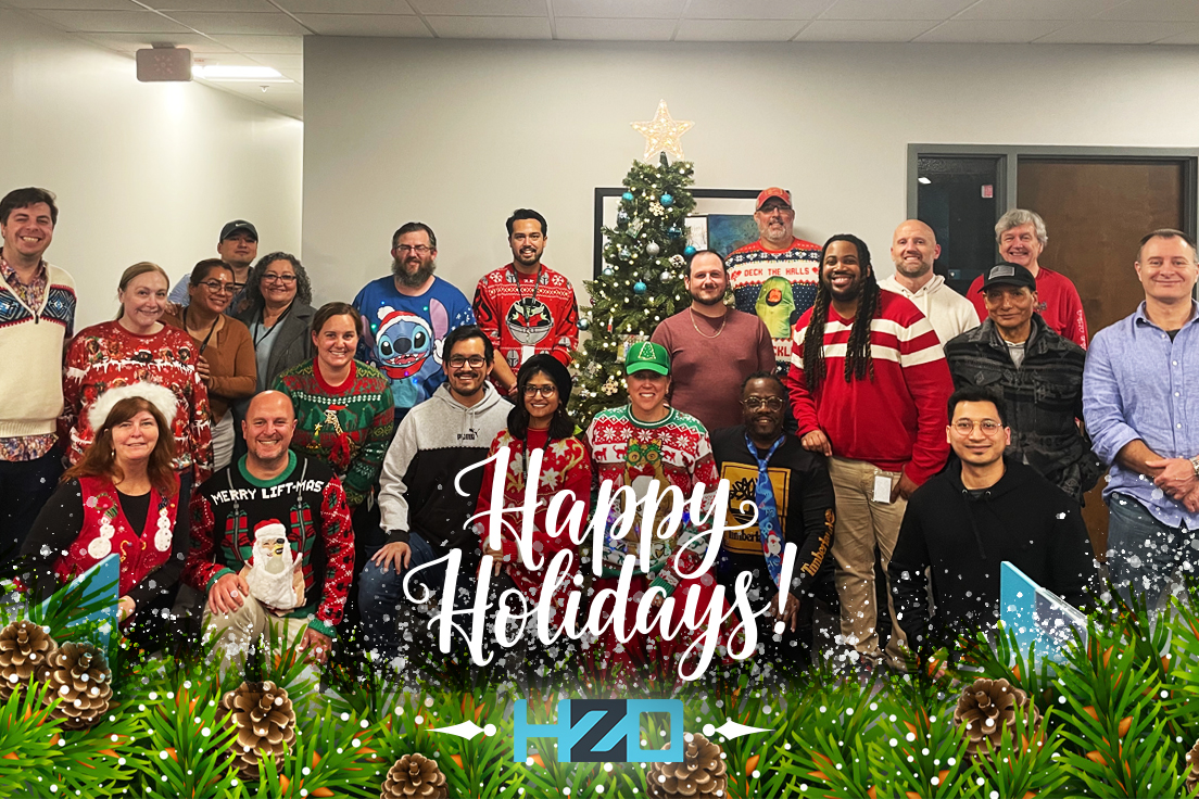 Happy holidays from the #TeamHZO USA crew.