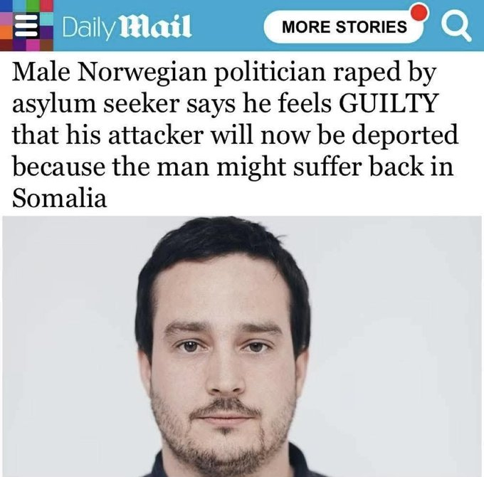WallStreetMav's tweet photo. European suicidal empathy in one picture.

Something is broken in these people. 
What went wrong? https://t.co/CxVzxpfANI