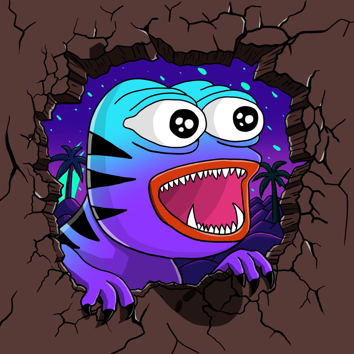 voltcipher's tweet image. All my entries for the contest so far 

$DINO #DinoMemeContest