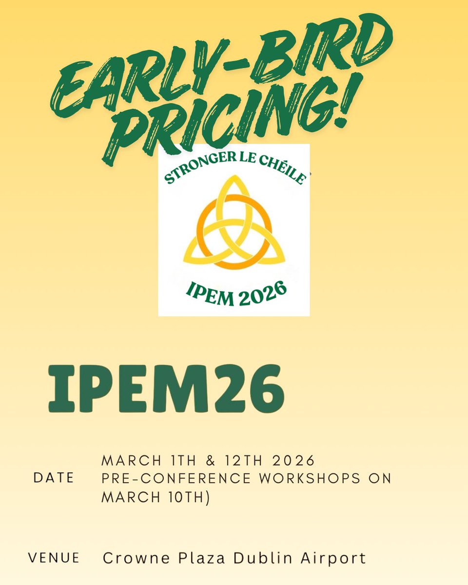 Irish Paediatric Emergency Medicine Association tweet media