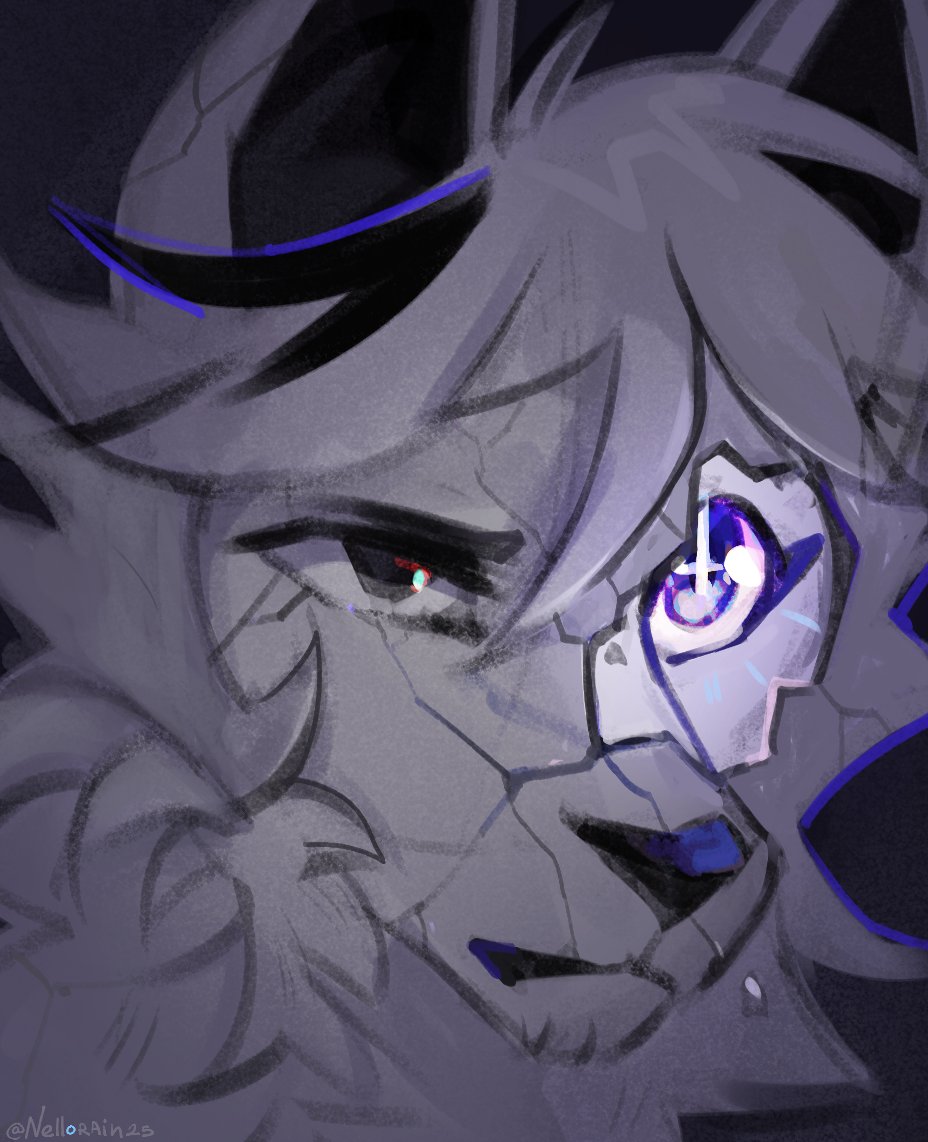 👁‍🗨Inside 🧿
I wanted to draw this theme with cracked faces, but it’s the other way around.