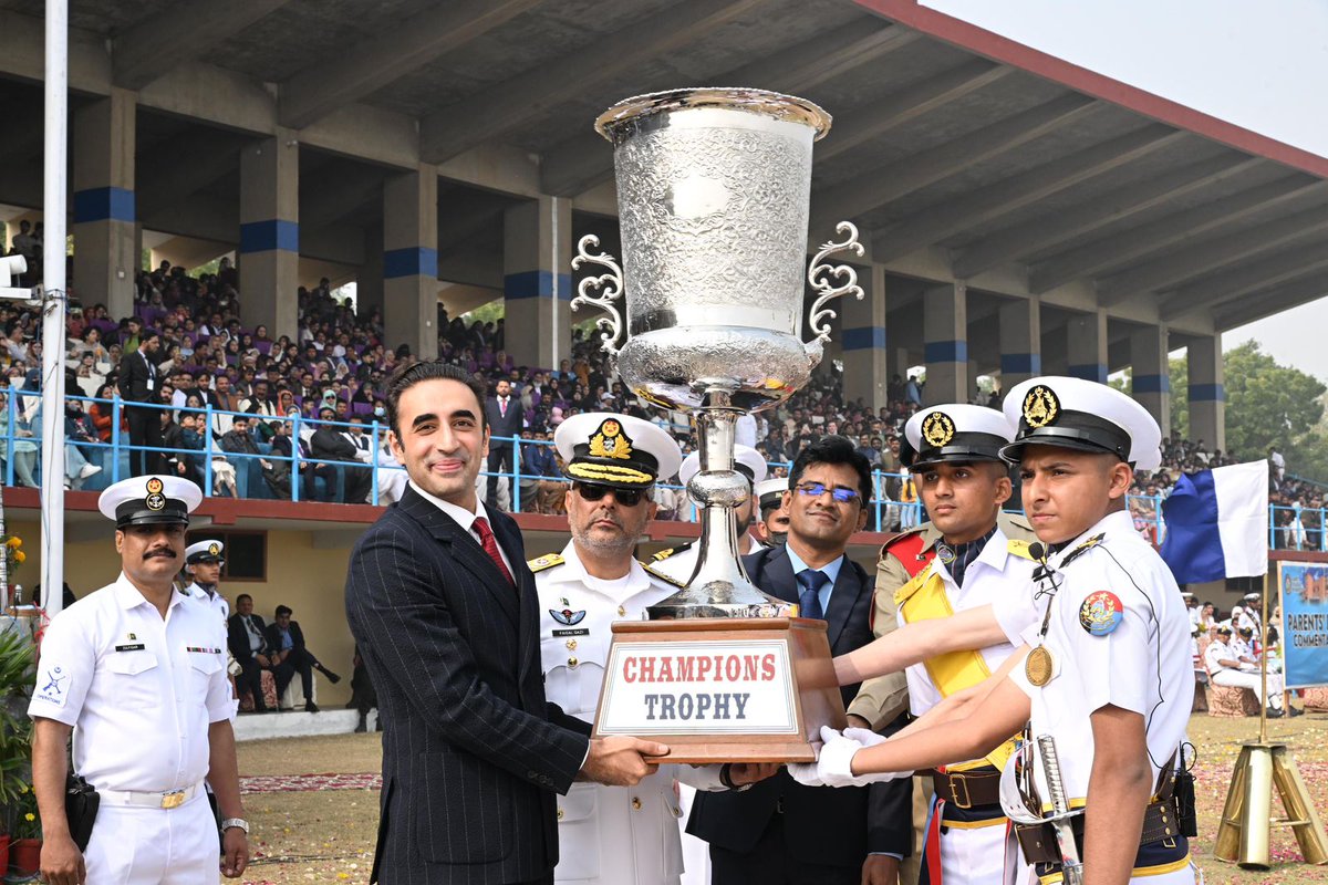 On the occasion of the 63rd Annual Parents’ Day at Cadet College Petaro, Pakistan Peoples Party Chairman <a href="/BBhuttoZardari/">Bilawal Bhutto Zardari</a> awarded and honored cadets who excelled in academic and extracurricular activities throughout the academic year.
<a href="/AseefaBZ/">Aseefa B Zardari</a> 
<a href="/BakhtawarBZ/">Bakhtawar B-Zardari</a> 
<a href="/MediaCellPPP/">PPP</a>