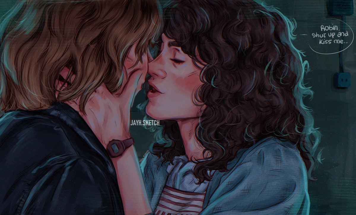 JayhSketch's tweet image. got a thing about you and it won't go away,, #ronance