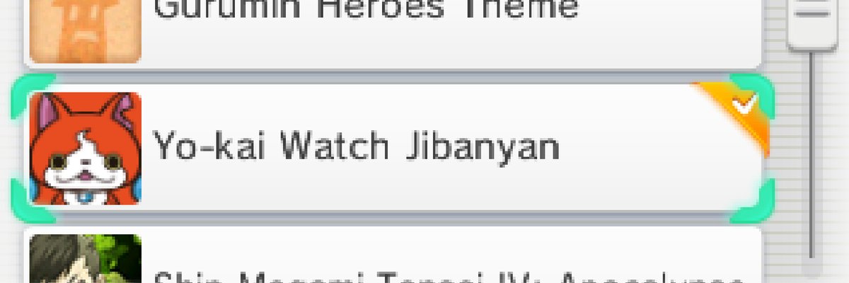 3DSCentral's tweet image. DNI Unless you own the Jibanyan 3DS theme that you could get exclusively from the MyNintendo site for 100 platinum coins until the eShop closed