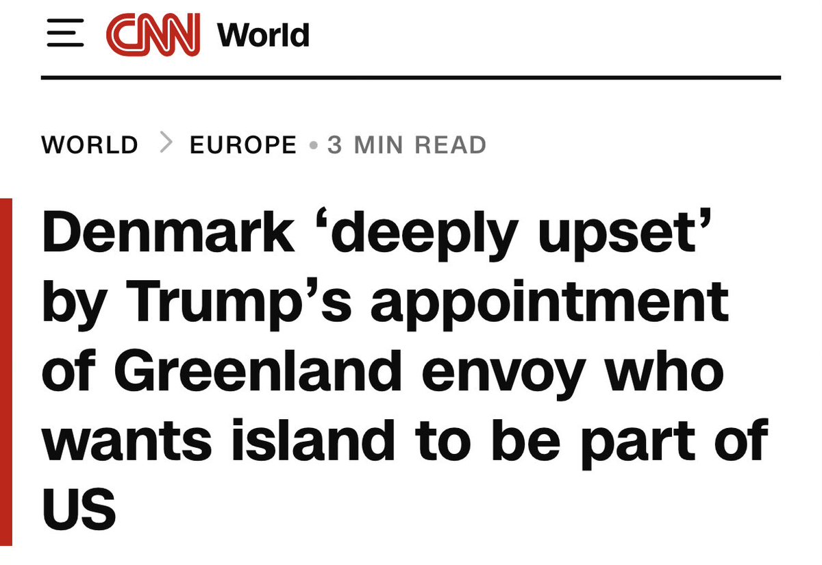 The U.S. wants the EU to stop regulating its tech firms…

…but has no issue imposing American power on a European territory.