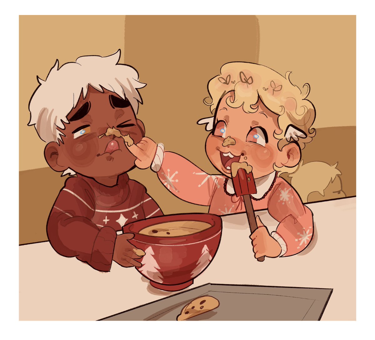 peachmarch3's tweet image. baby ocs 🎄