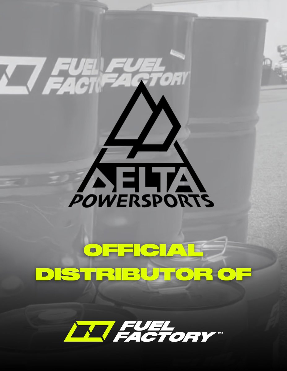 fuelfactoryusa's tweet image. FOR IMMEDIATE RELEASE: Fuel Factory is pleased to announce a new partnership with Delta Powersports Fairbanks, a premier powersports dealership in Alaska. This strategic collaboration will expand Fuel Factory’s distribution network throughout the region.