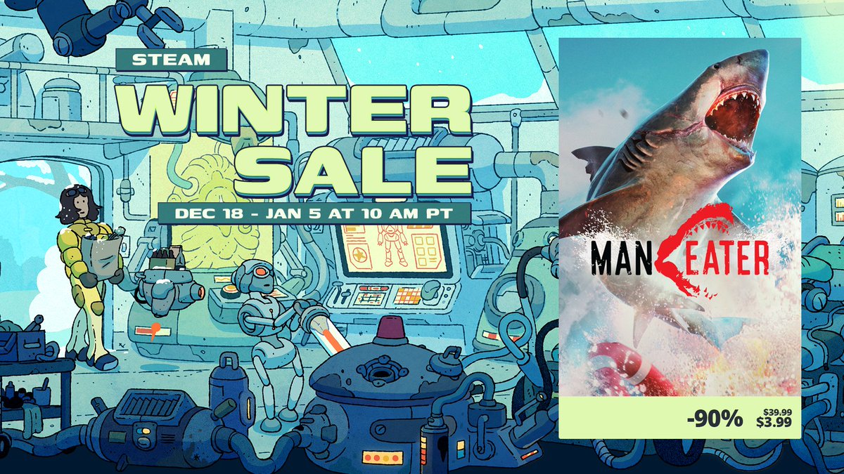 Maneater tweet media