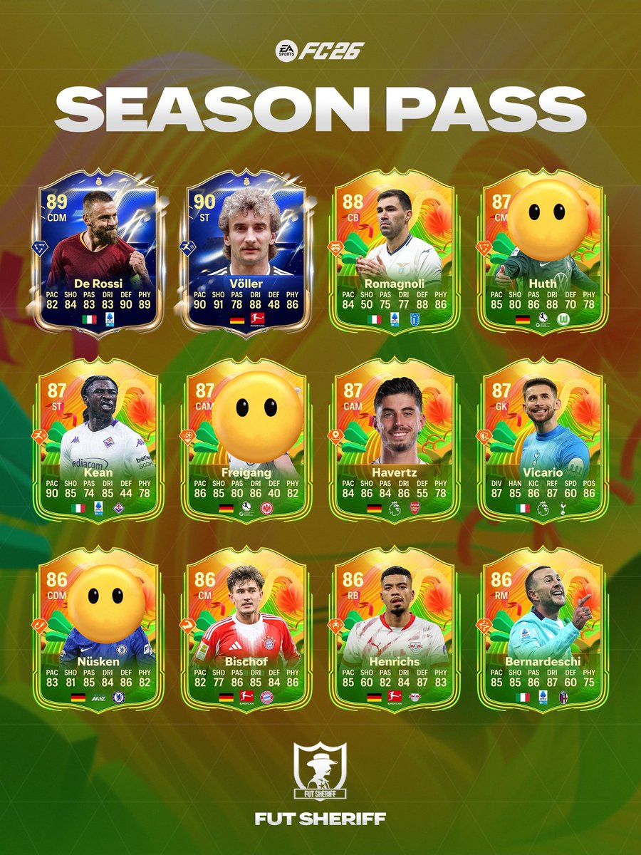 _splfut's tweet image. 🚨لاعبين السيزون الجديد ✅

- الطاقات ماهي رسمية ❌

#EAFC26